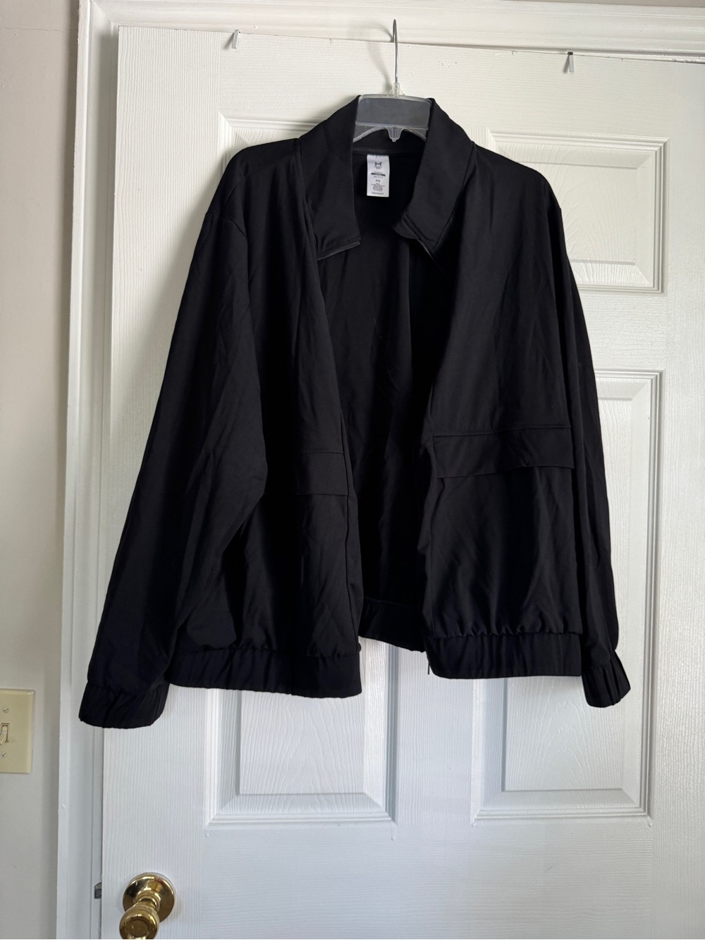 Black Lightweight Bomber Jacket - Unbranded